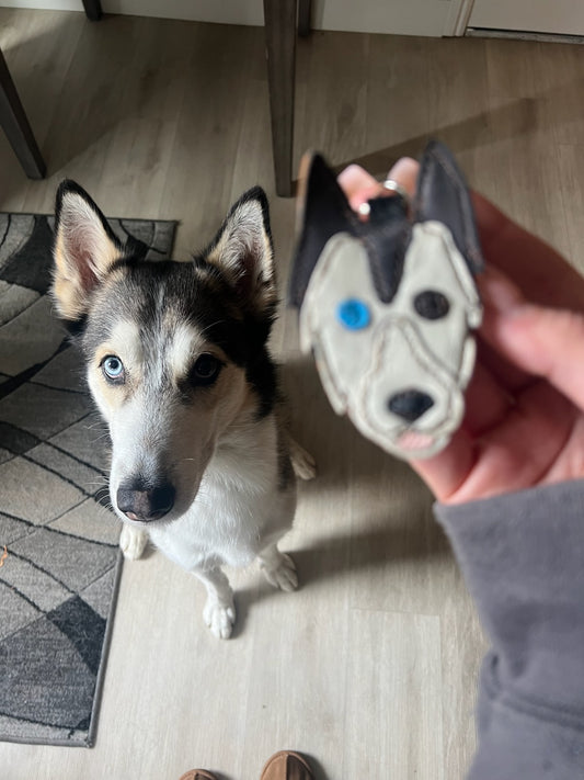 Leather Pet Keychains/Ornaments
