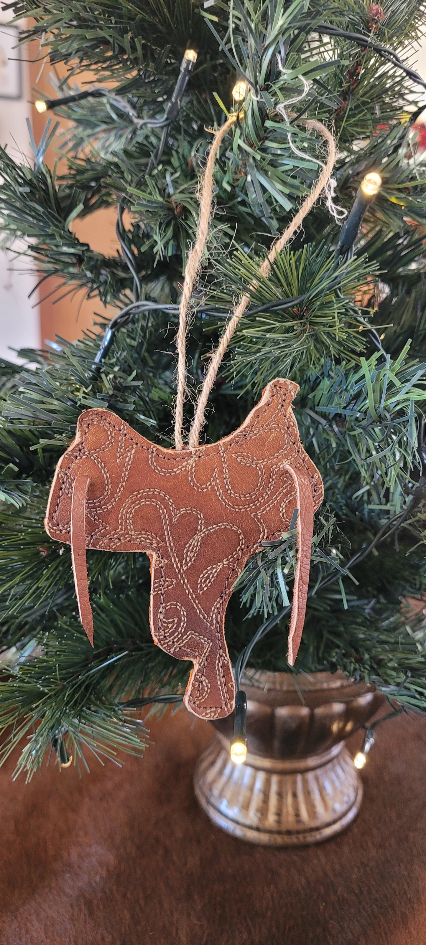 Saddle Ornament